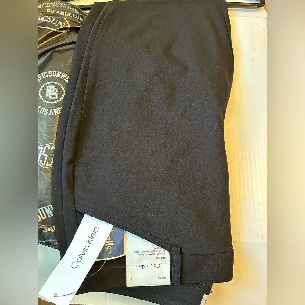 Calvin Klein Stretch Black Trousers